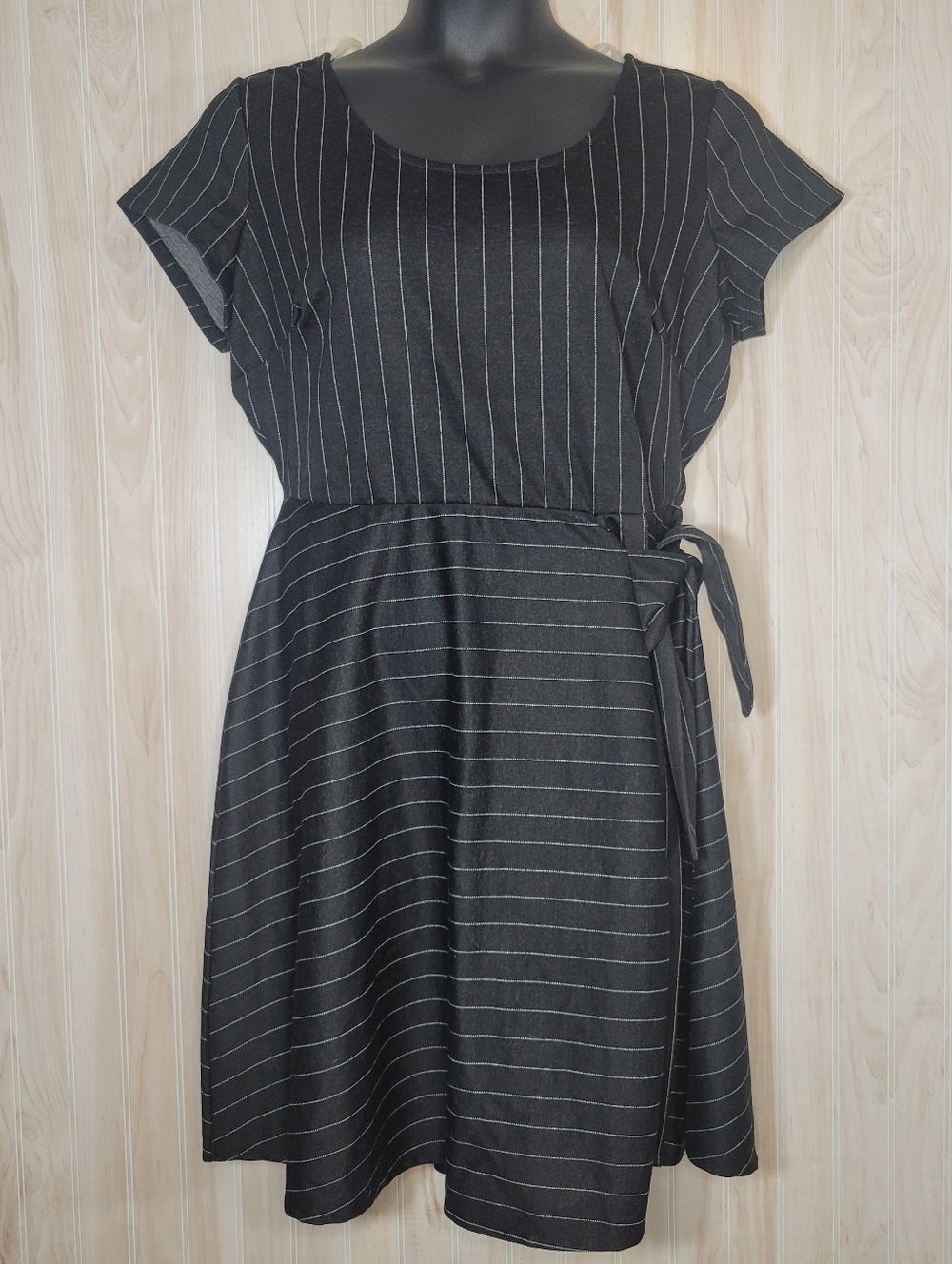 NWT Love Squared Faux-Wrap Dress Sz 1X